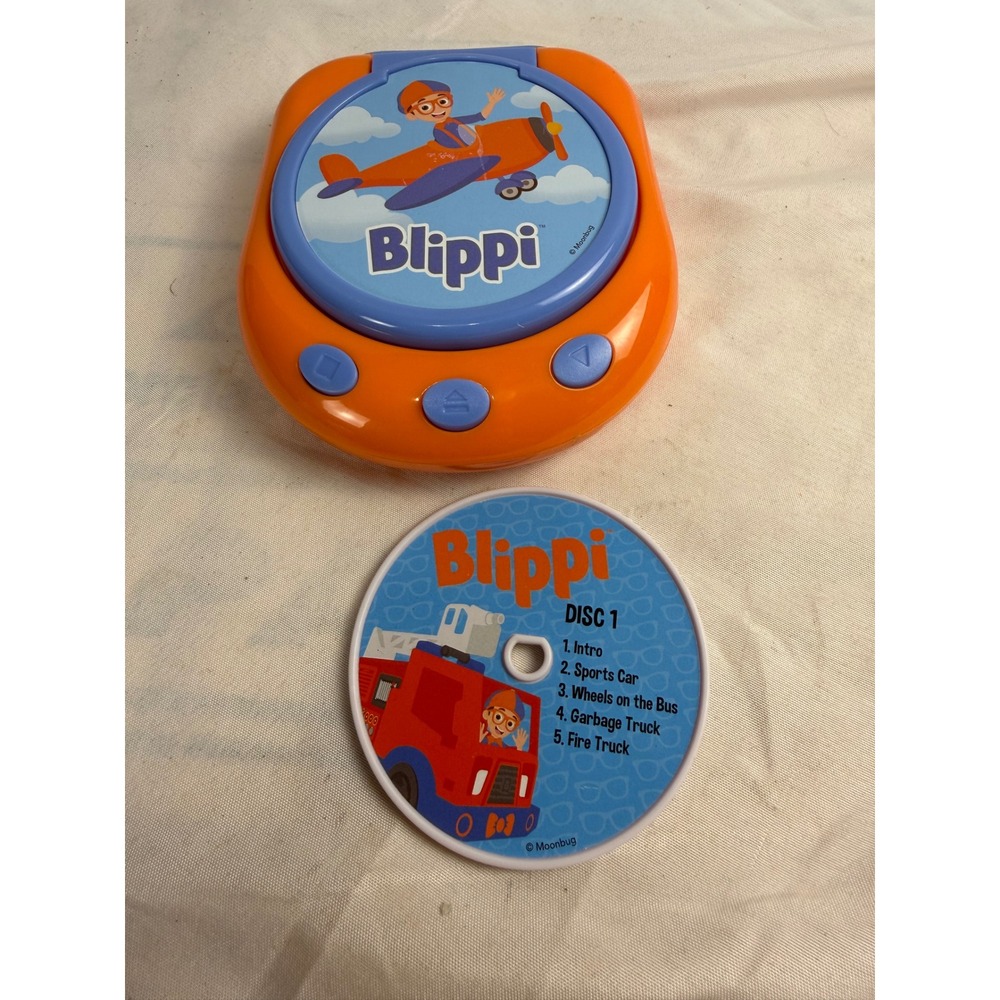 Blippi My First Music Player Toy with Disc 1 Musical Songs for Toddlers